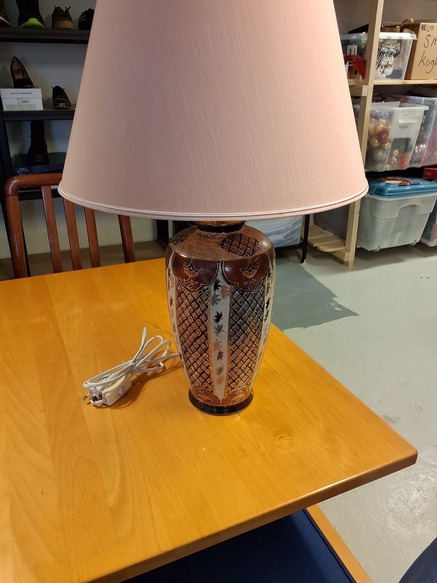 Japansk vase lampe